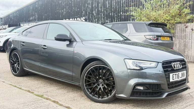 2016 Audi A5 3.0 TDI 245 Quattro Black Ed Plus 5dr S Tronic 5st HATCHBACK DIESEL Automatic
