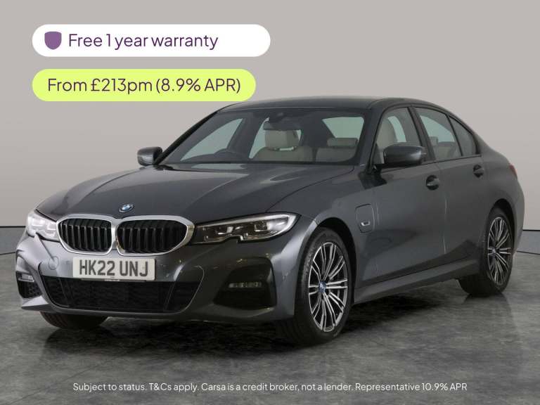 2022 BMW 3 Series 2.0 330e 12kWh M Sport Saloon 4dr Petrol Plug-in Hybrid Auto Euro 6 (s/s) ( Sal...