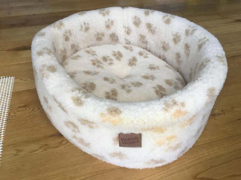 three Cat or small dog bed washed and clean