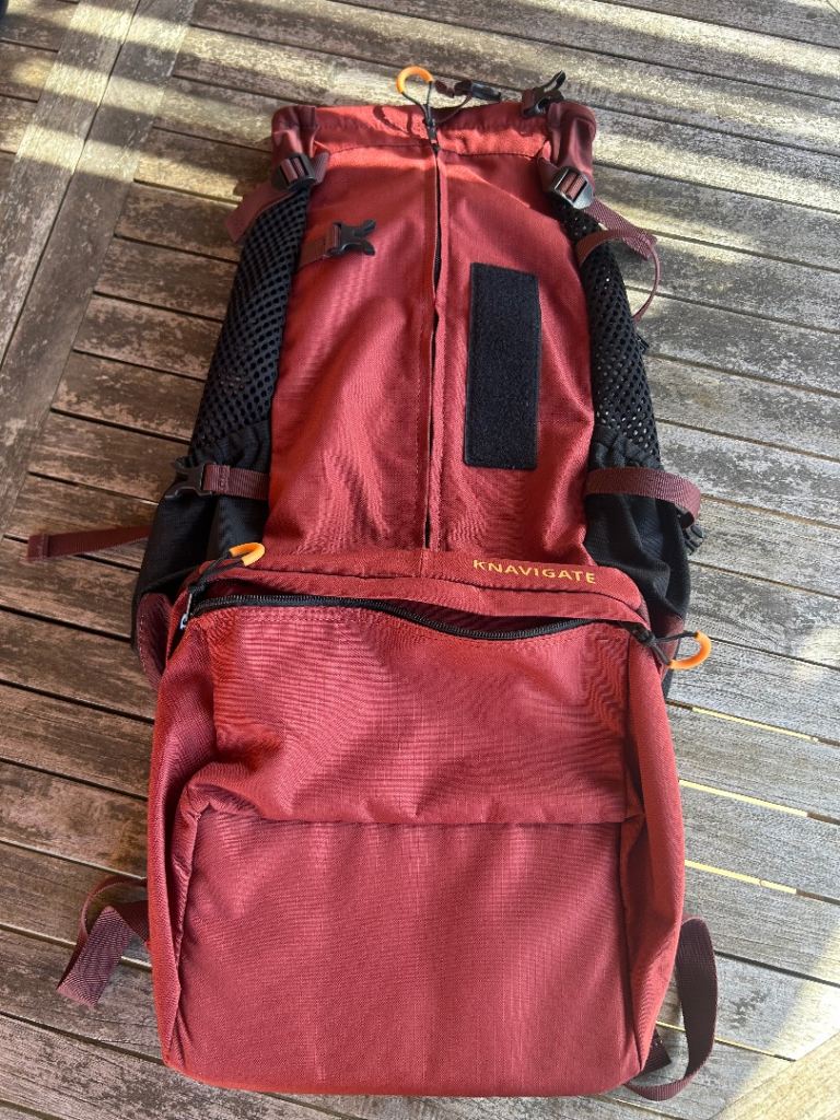 K9 Knavigate Dog Backpack Carrier - size Medium