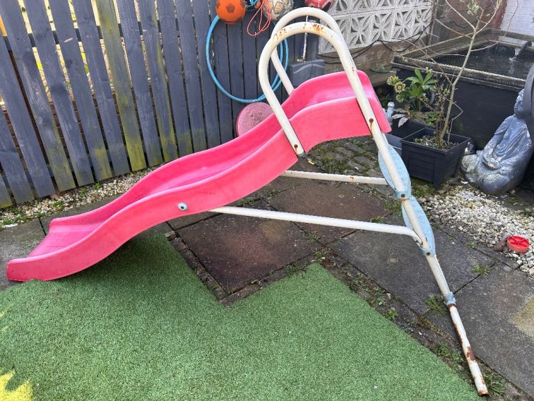 Slide completely free just needs collecting