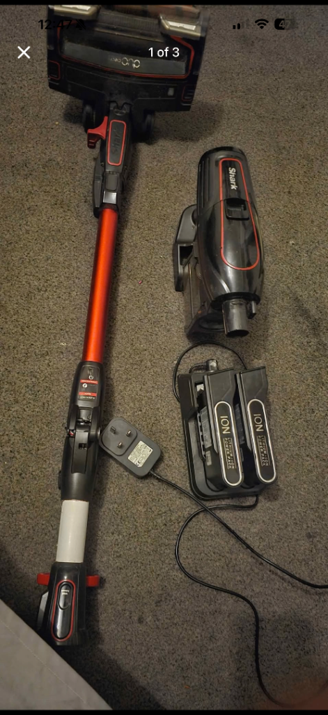 Shark ION Cordless Stick Vacuum Cleaner with Two Batteries