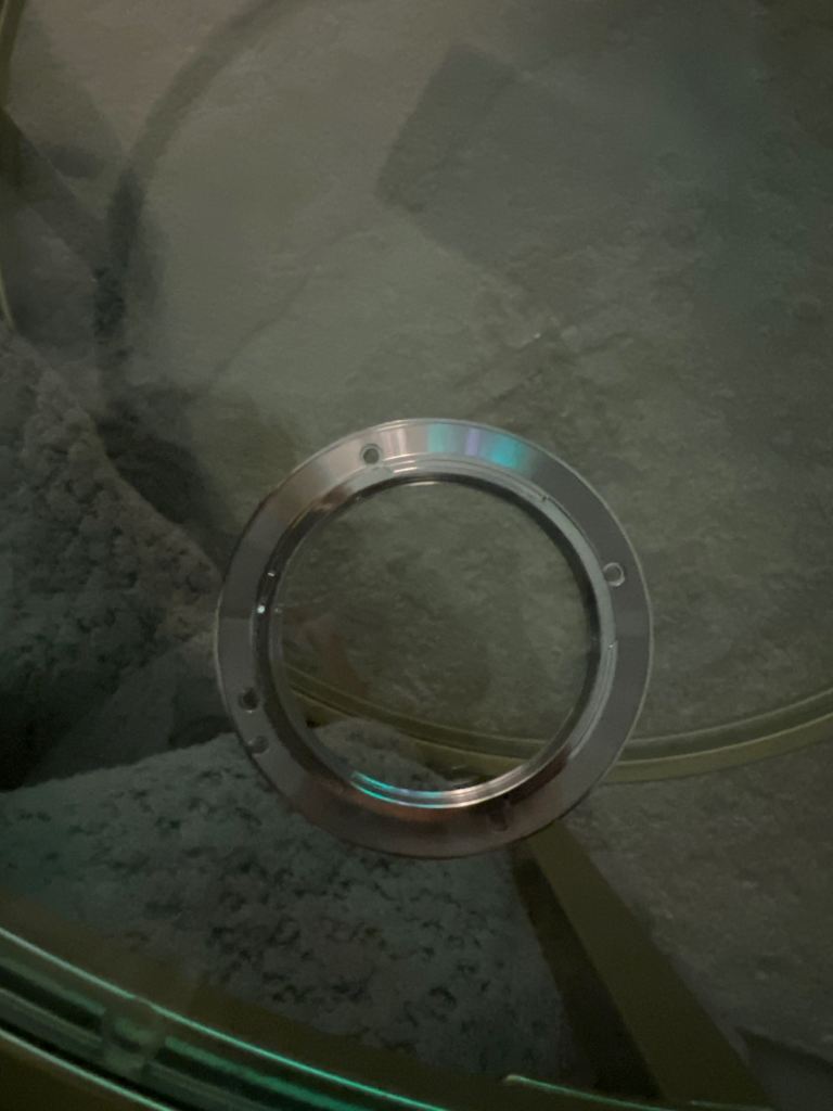 Metal Circular Mounting Ring / Industrial Hardware (No Glass)