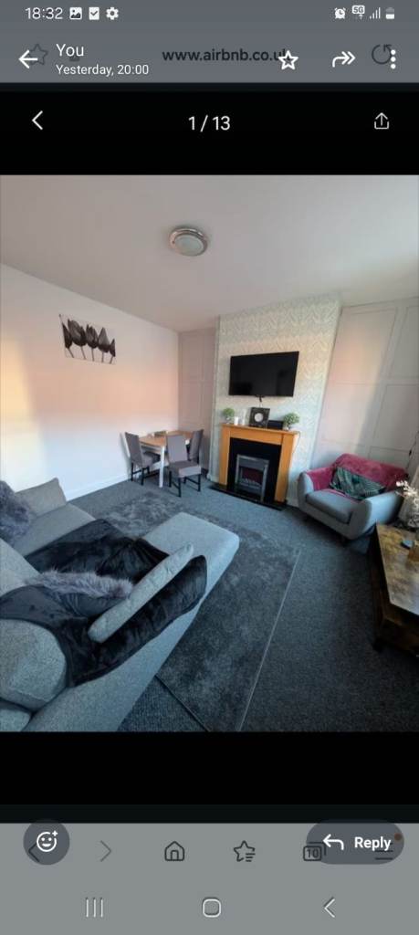 2 Bed House to Rent. Fully furnished.  Immaculate 