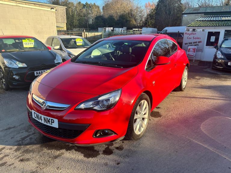2014 Vauxhall Astra GTC 1.4T SRi Euro 5 (s/s) 3dr HATCHBACK Petrol Manual