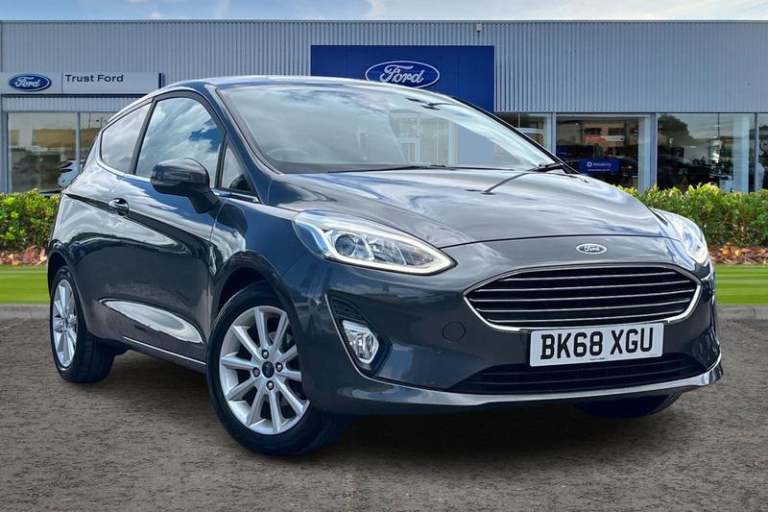 2018 Ford Fiesta 1.0 EcoBoost 125 Titanium 3dr ** Sync 3 - Bluetooth . USB Connection ** Man Hatc...