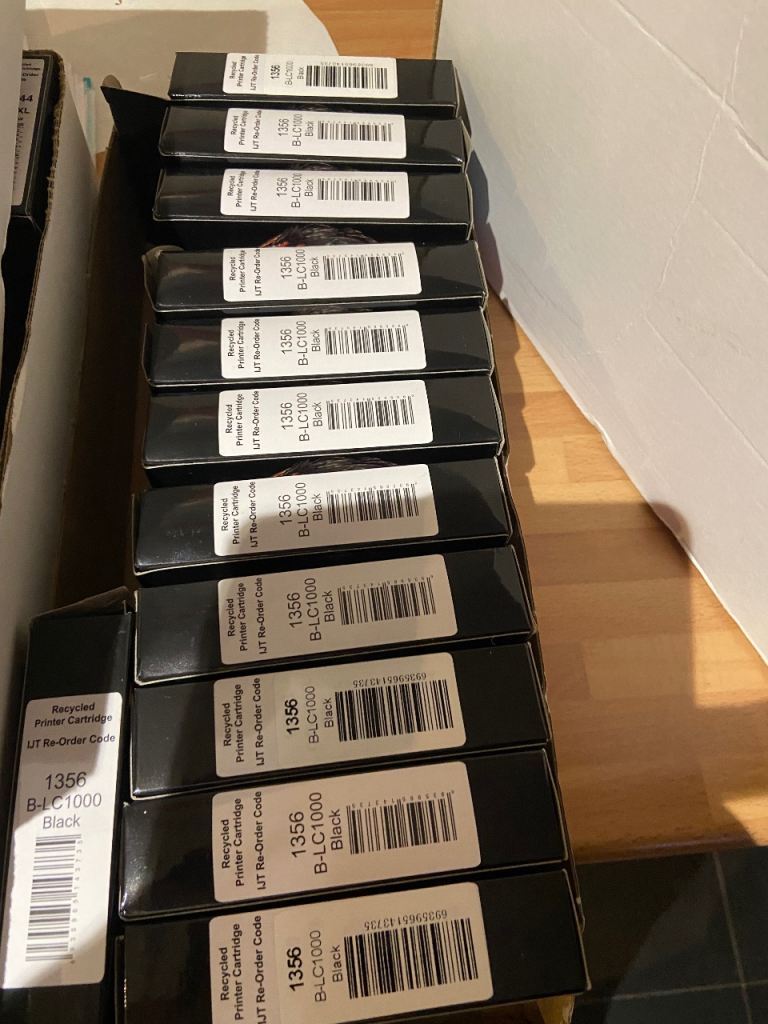 Assorted ink cartridges