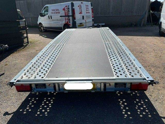 Woodford Autocruiser 16' x 6'11" 3000kg Gross 2-Axle Beavertail Trailer