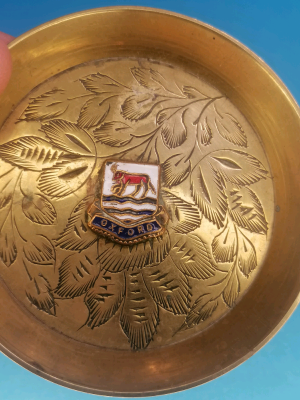 3-inch Vintage Brass Dish. Or Astray 