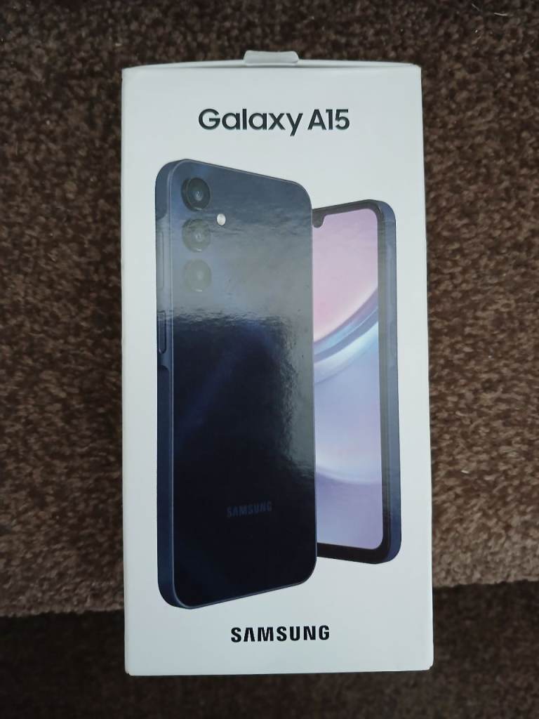 Samsung Galaxy A15 4G Phone – 128GB, Blue, Like New