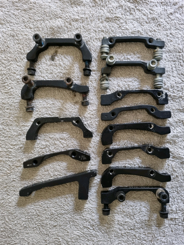 Bike Bicycle Discbrake Calipers Adapters Brackets x13 Won't Split