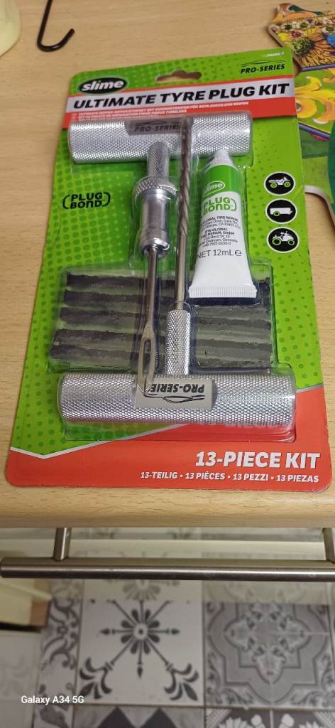 Ultimate tyre plug kit puncture  repair kit