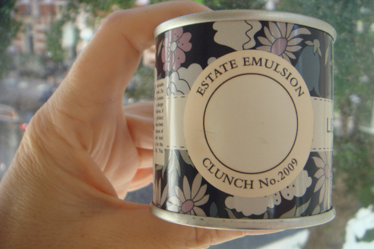 New Farrow and Ball x Liberty of London Clunch 100ml Sample Pot of Estate Emulsion Paint
