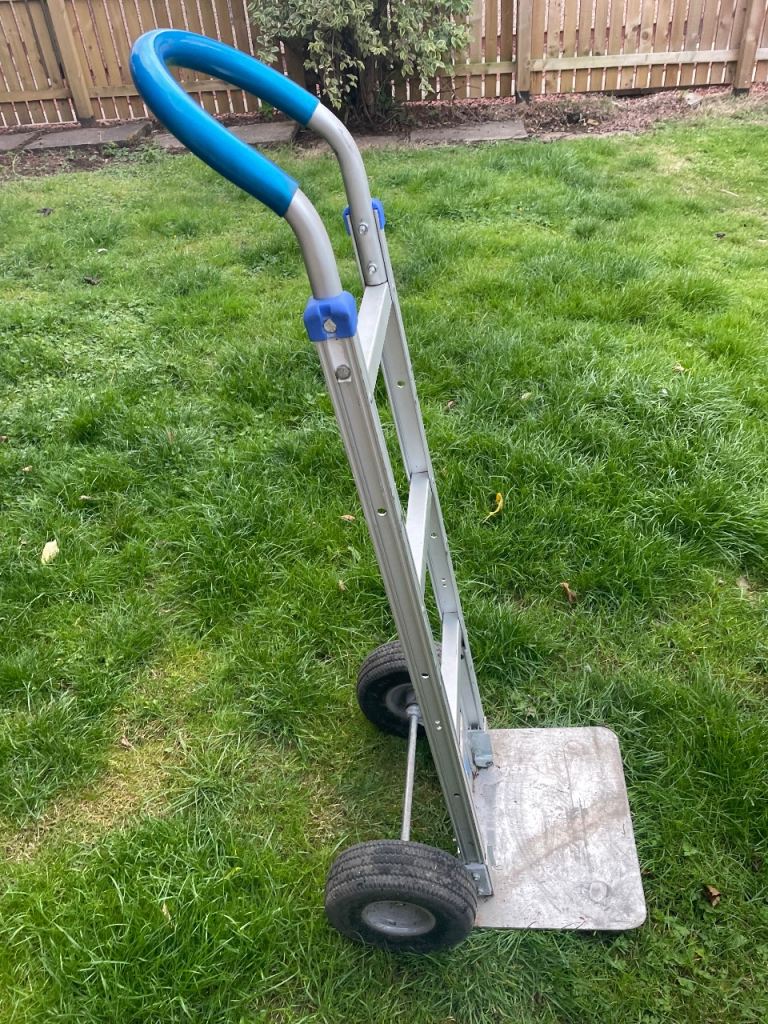Alutruk aluminium sack barrow removals, builders, delivery drivers 