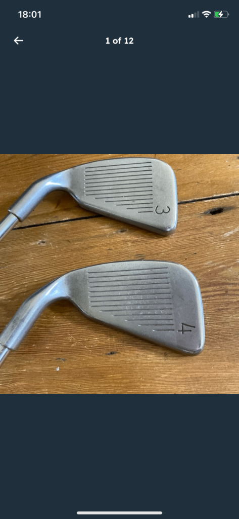 Ping Zing Black Dot 3 and 4 Iron