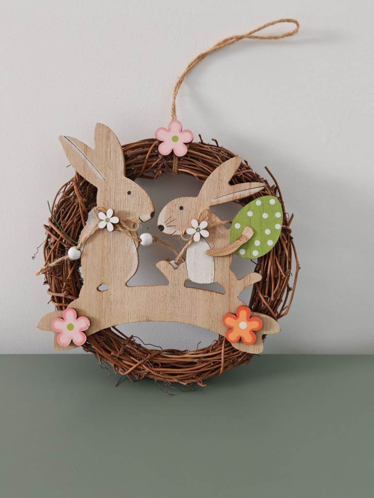 Easter Bunny Wreath 