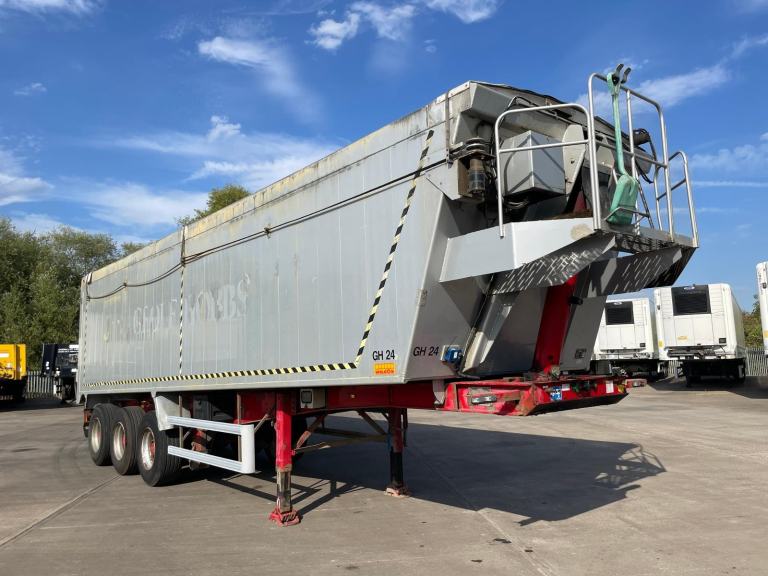 WILCOX ALUMINIUM PLANK SIDED TIPPING TRAILER - 2011 - C324195
