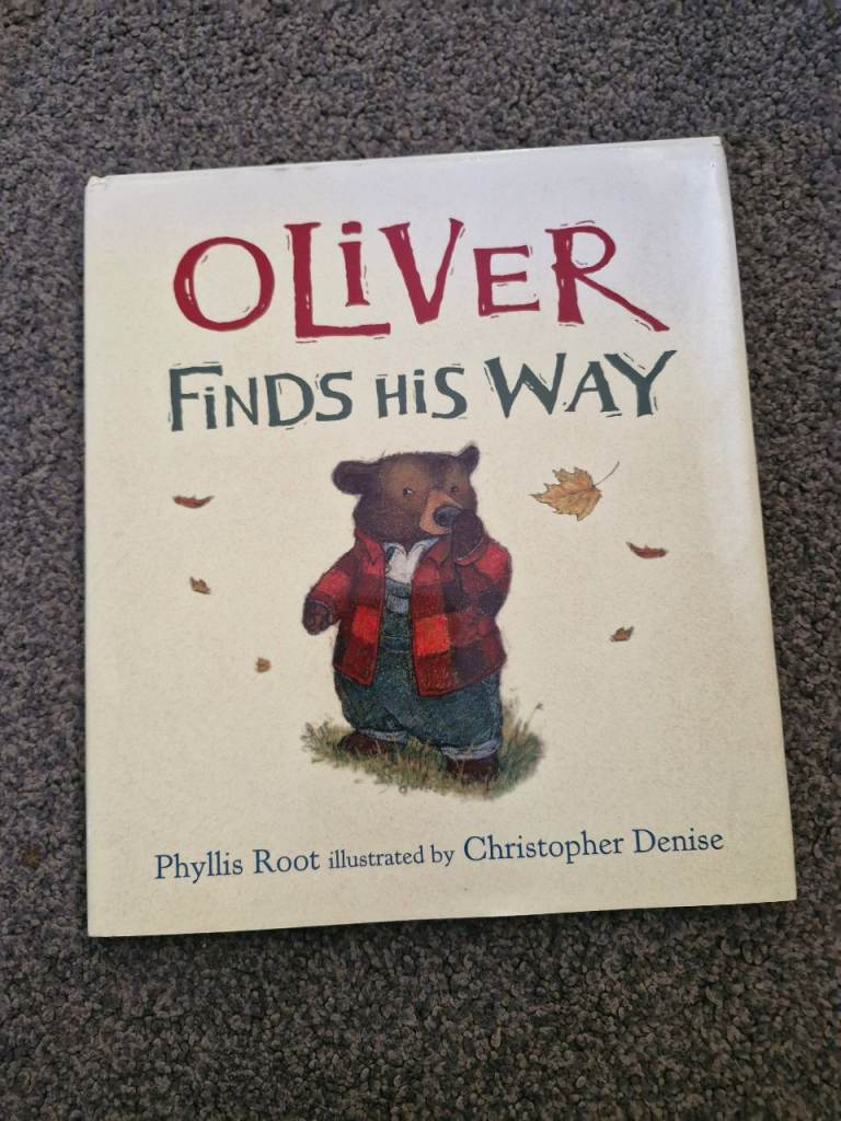 Childrens book oliver finds his way 