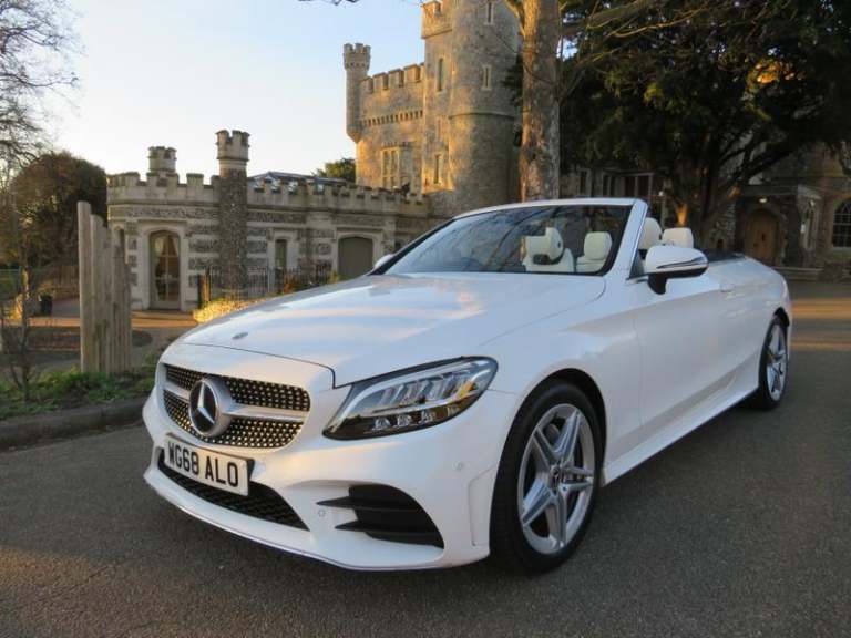  Mercedes-Benz C Class 1.5 C200 MHEV AMG Line Cabriolet 2dr Petrol G-Tronic+ Euro 6 (s/s) (198 ps...