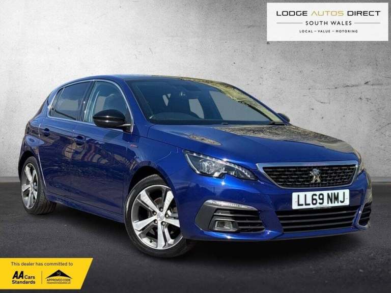 2020 Peugeot 308 1.2 PureTech 130 GT Line 5dr HATCHBACK PETROL Manual
