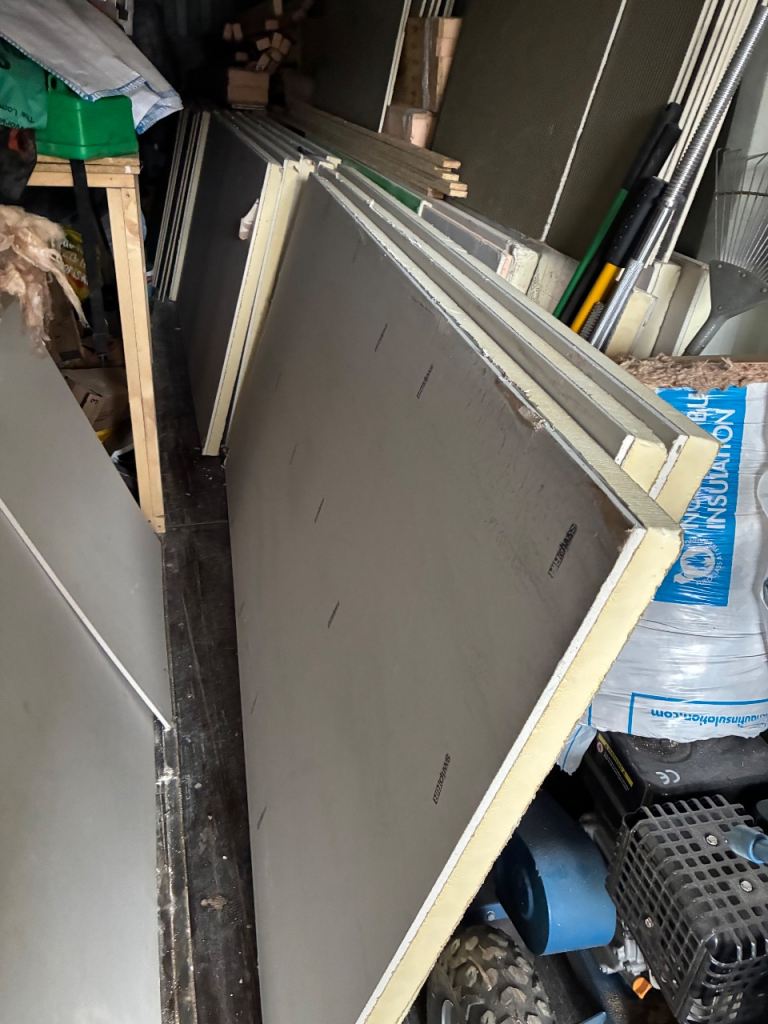 image for 62.5 mm PIR insulation plasterboard 