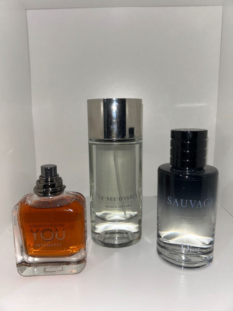 3x Mens bundle perfume 