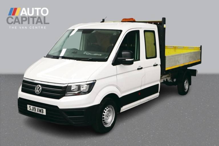 2019 Volkswagen Crafter 2.0 TDI 140PS Startline ETG Tipper D/Cab CHASSIS CAB DIESEL Manual