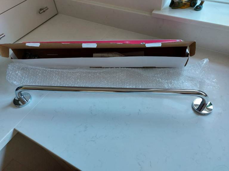 Chrome towel rail NEW 