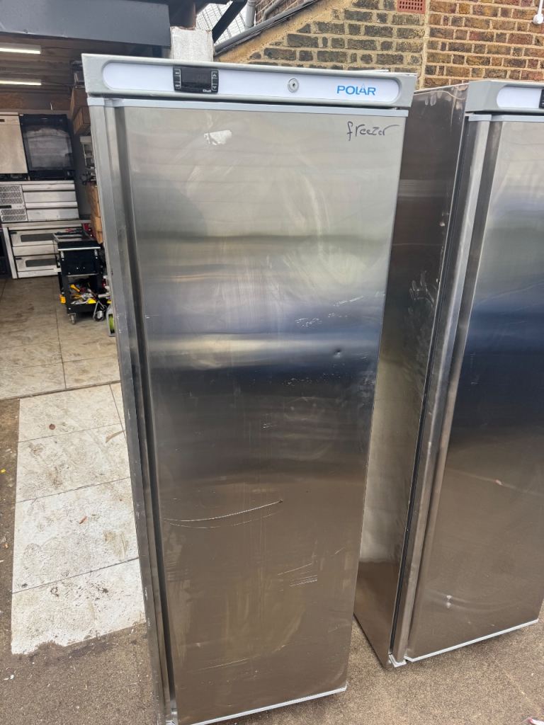 Commercial single door freezer brand new polar make cafe shop restaurant 