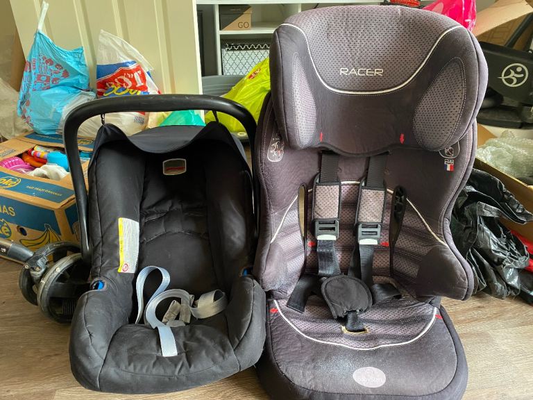 Baby child car seats (Free) plus baby-safe adapters
