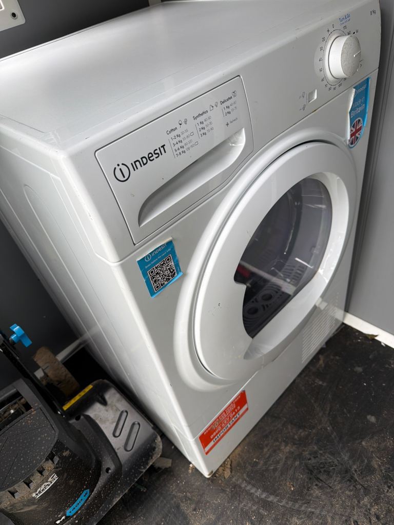 Indesit Tumble Dryer – White, Good Working Order