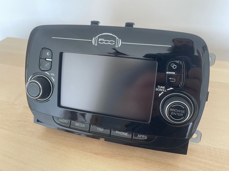 Fiat 500 Continental 312 VP2 ECE Radio / Stereo 2016 Onwards Includes Code