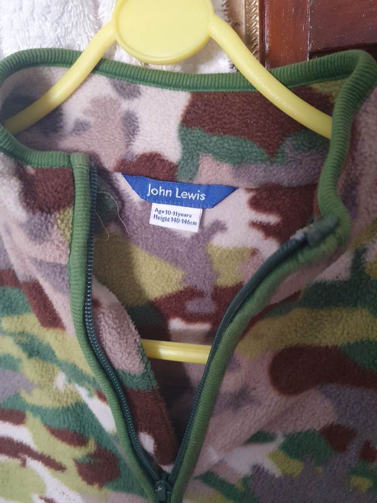 Boys fleece 10-11 years