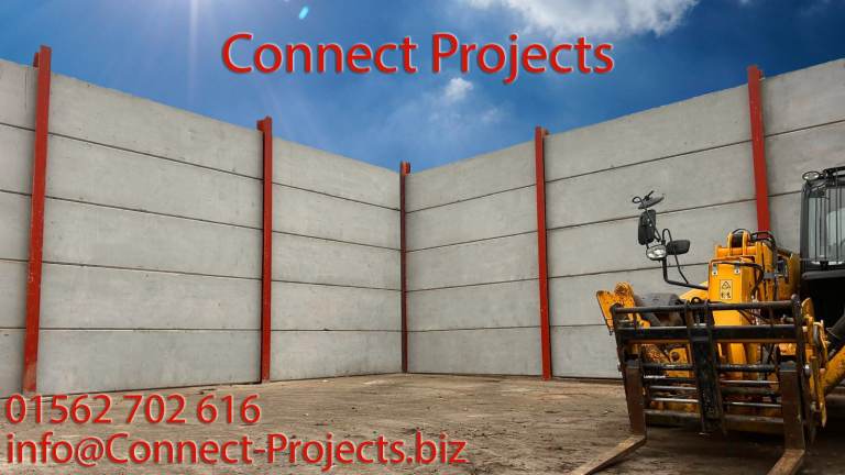 Why wait Concrete panels ex stock - all types - lego blocks - L shapes - £ 205.00 deliv