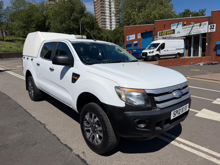 2012 12 FORD RANGER 2.2 TDCI 150 XL 4WD WHITE DOUBLE CAB PICK-UP 4X4 1 OWNER