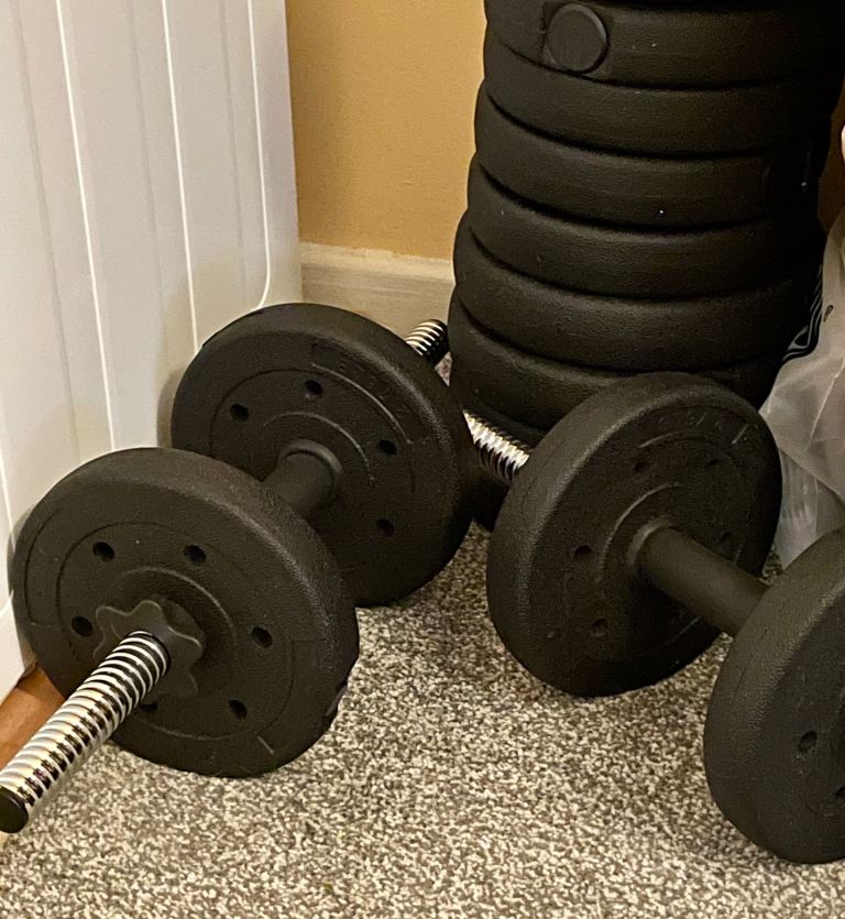 30KG adjustable dumbbells weights