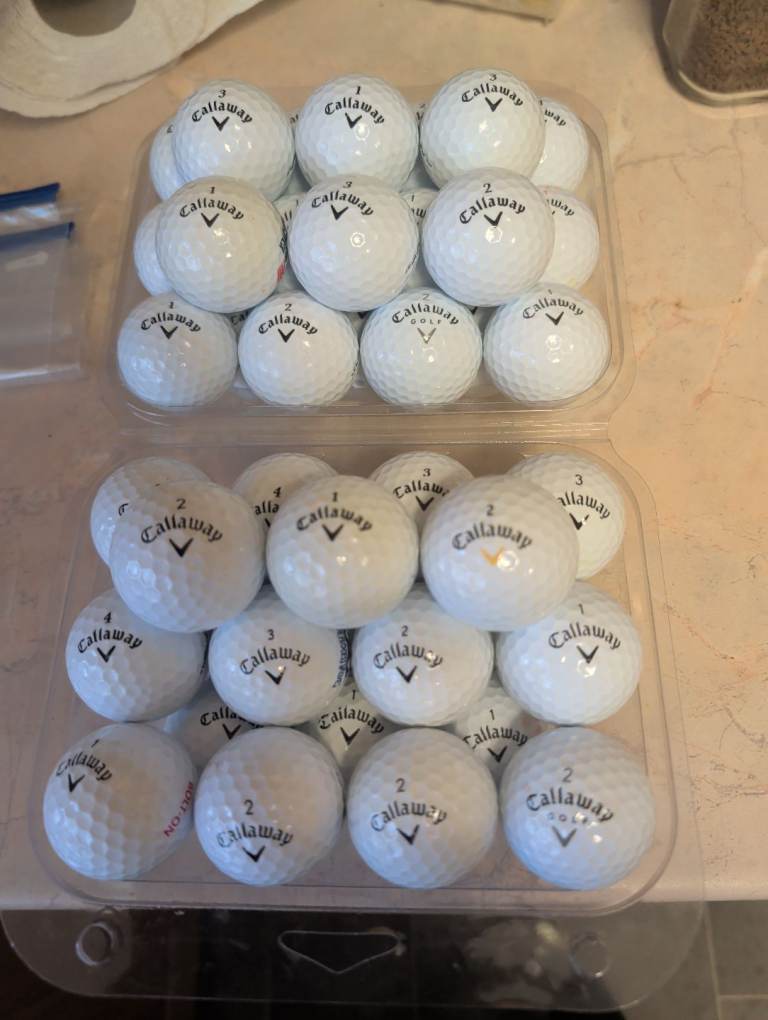45 Asstd Callaway golf balls £20