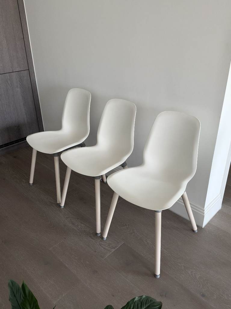 3 IKEA LEIFARNE / ERNFRID Chairs + 1 Free for Spare Parts