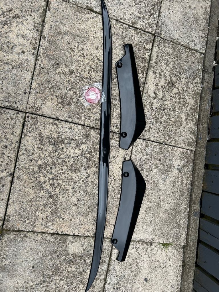 Passat B8 rear spoiler and bumper extensions brand new