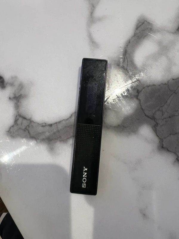 Sony ICD-TX650 Ultra-Thin Digital Voice Recorder - Black