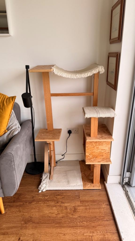 Handmade Cat Tower