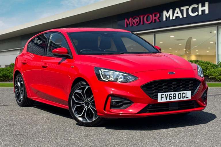 2018 Ford Focus 1.0T EcoBoost ST-Line X Euro 6 (s/s) 5dr Hatchback PETROL Manual