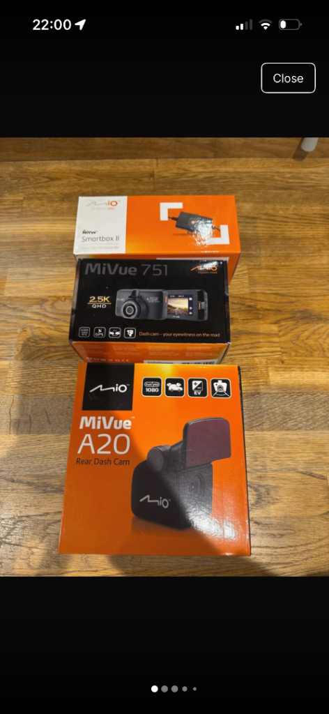 Front and rear dash cam 