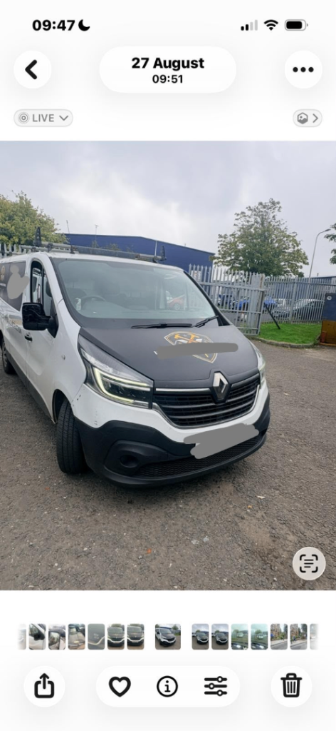 Renault, TRAFIC, Panel Van, 2019, Manual, 1997 (cc)