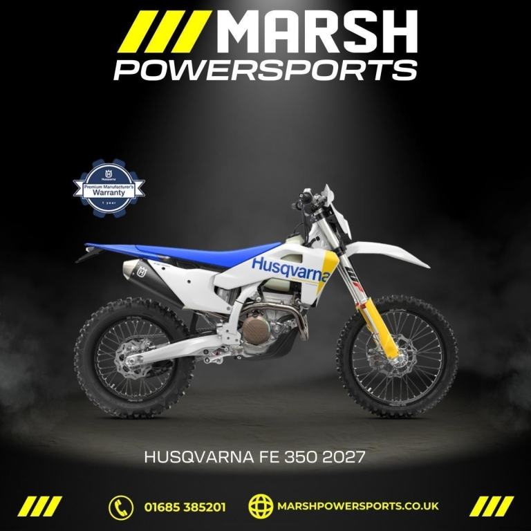FE 350 2027 Model - Husqvarna Main Dealer - Reserve NOW!