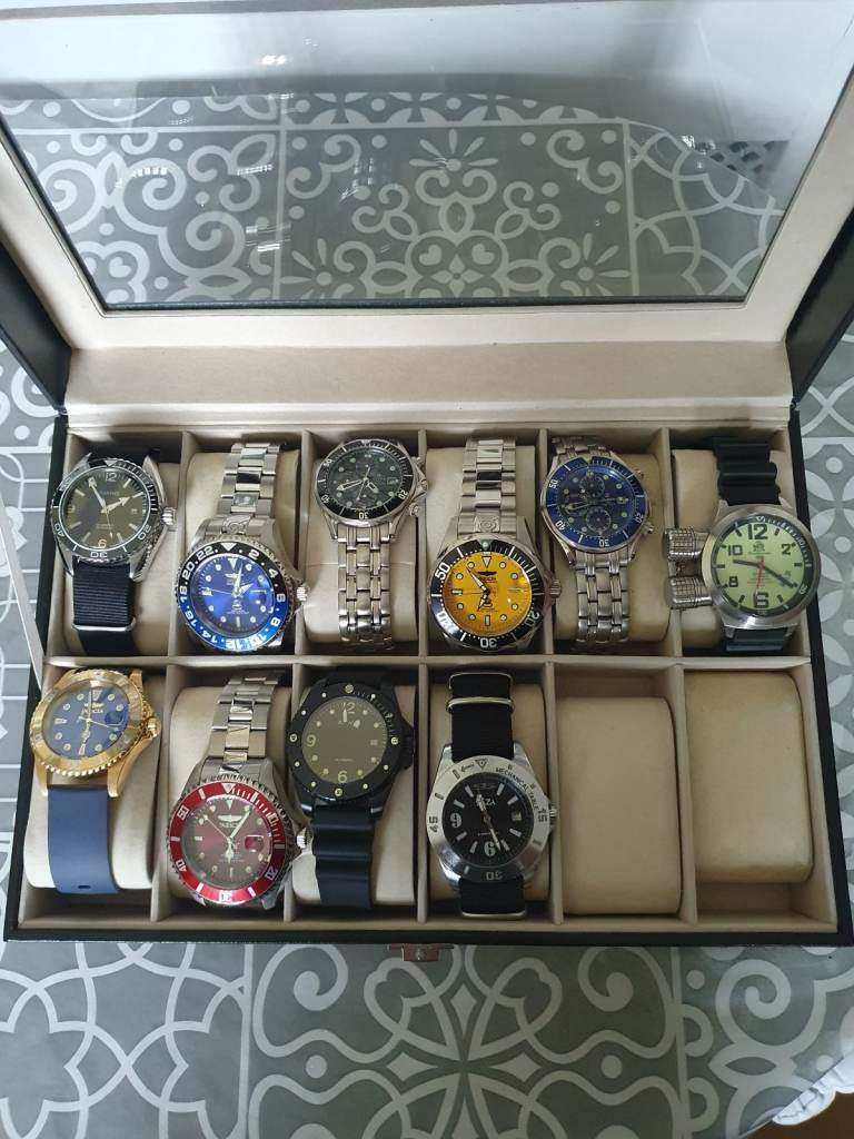 Mens watch collection,  All automatics