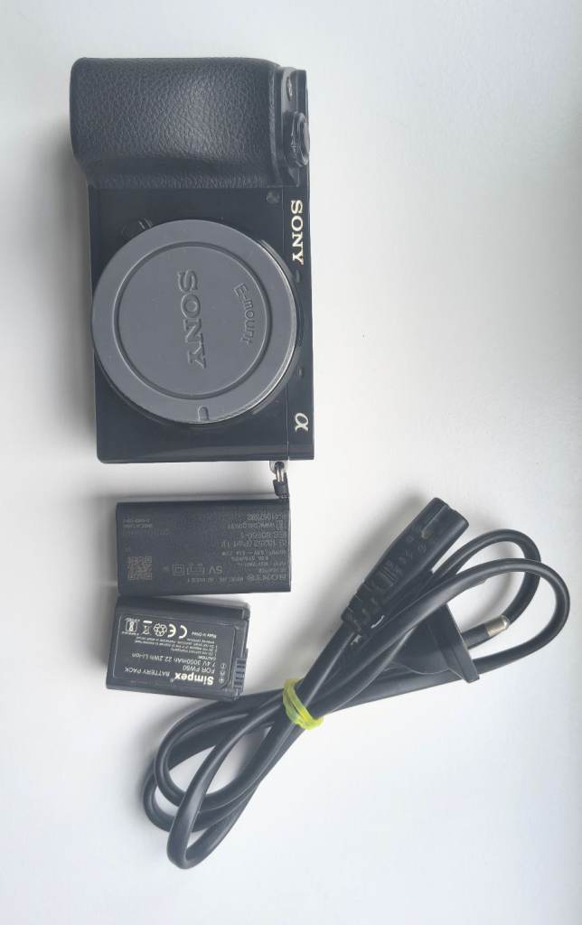 Sony Alpha A6100 24.2MP Mirrorless Interchangeable Lens Camera Black (Body Only)