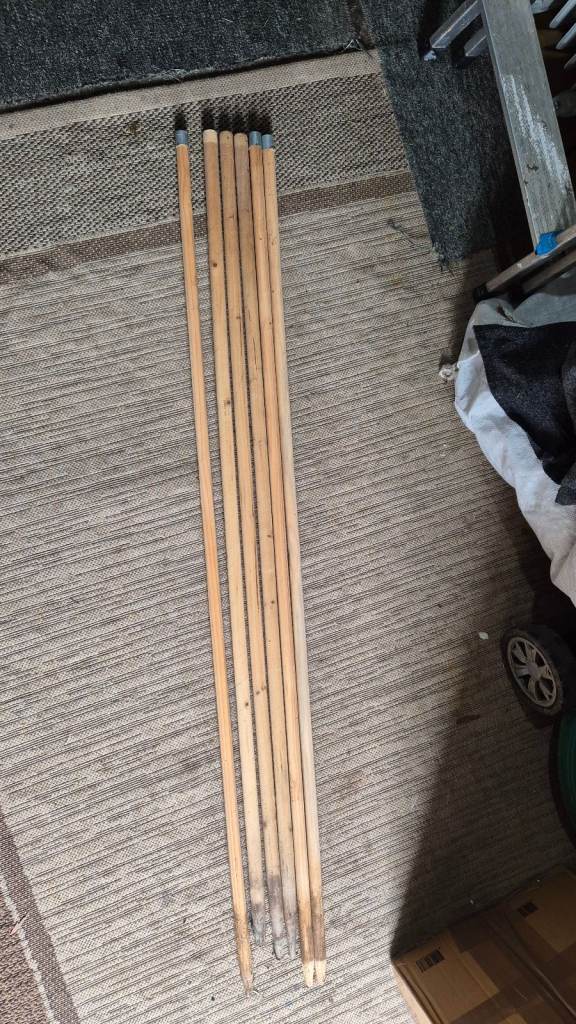 Spare windbreak poles  