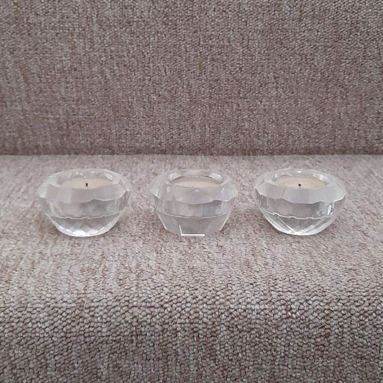 3 Tealight Holders