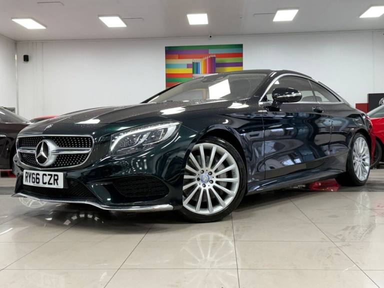2016 S MERCEDES-BENZ S-CLASS 4.7 S500 V8 AMG LINE (PREMIUM) COUPE 2DR PETROL G-T